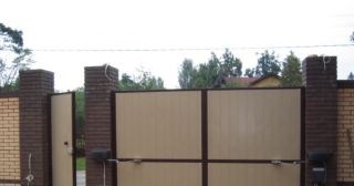 Купить распашные ворота автоматические Колпино, цена от 3786 руб.