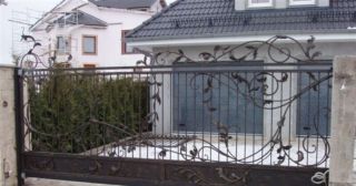 Купить откатные ворота кованые Колпино, цена от 2801 руб.