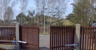 Купить распашные ворота из штакетника Колпино, цена от 2749 руб.