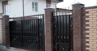Купить распашные ворота кованные Колпино, цена от 4823 руб.